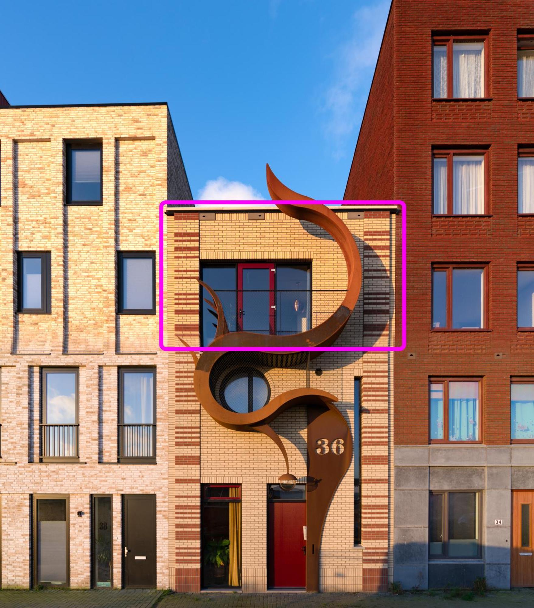 Huis Met De Krul Amsterdam Extérieur photo
